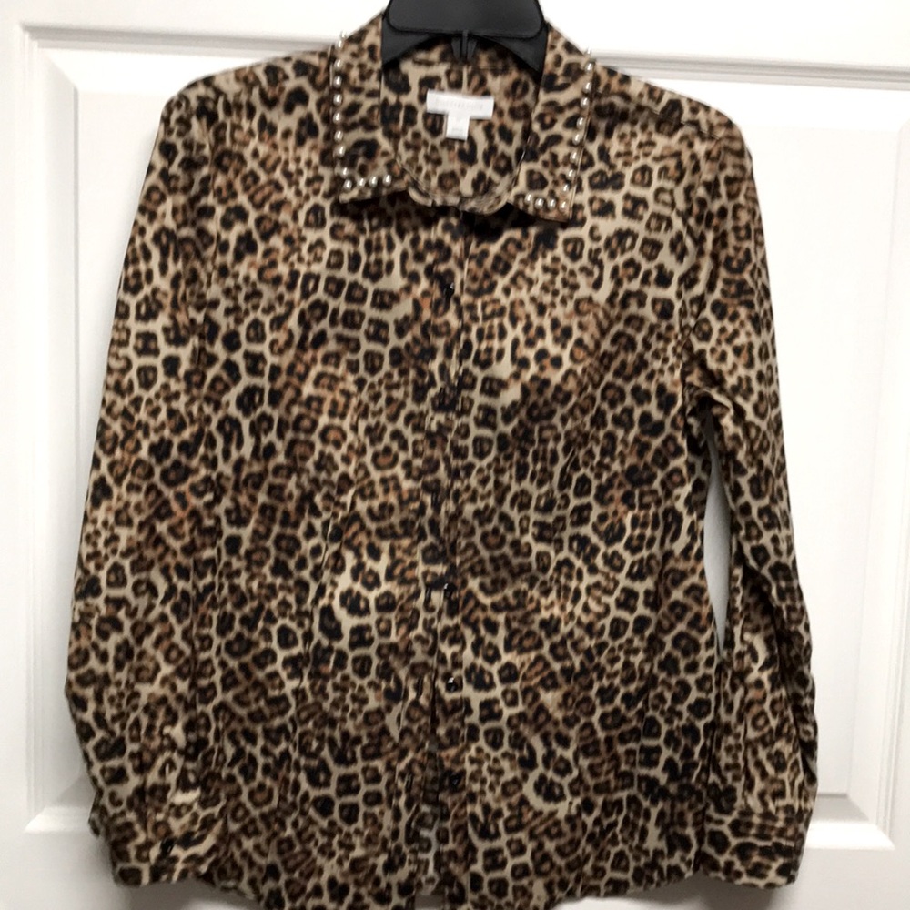 Charter club, Macys brand, long sleeve shirt, size 8P